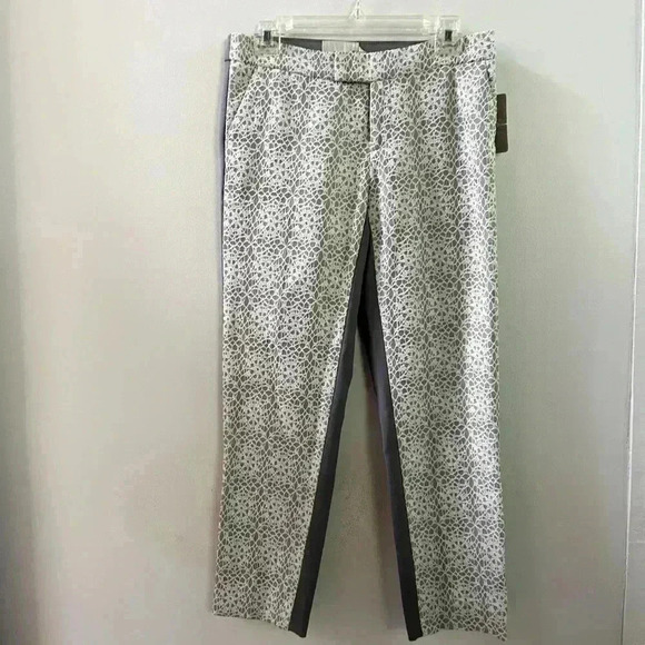 Anthropologie lace gray trousers 2 - Picture 1 of 4